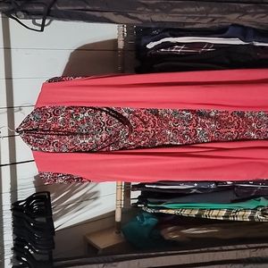 Lularoe maxi skirt and lularoe kimono